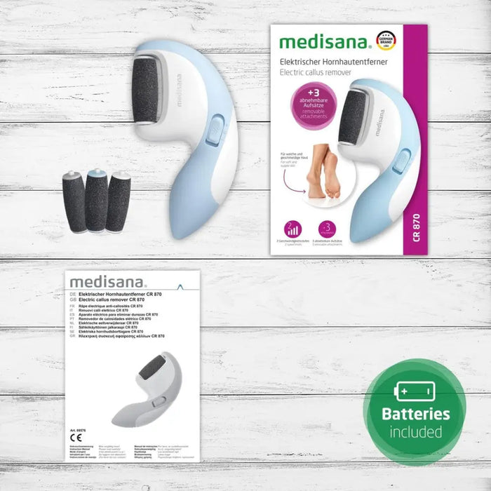 Medisana CR 870 Електрическа машина за нокти Батерия