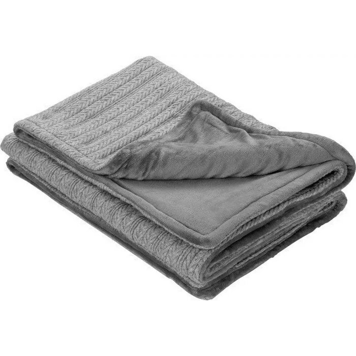 Medisana HB 680 Електрическо одеяло 120 W Сив Плюшен