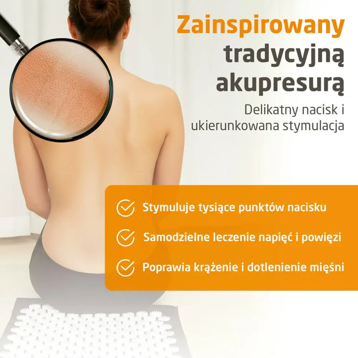 Medisana MM 100 акупресурна постелка с функция за нагряване