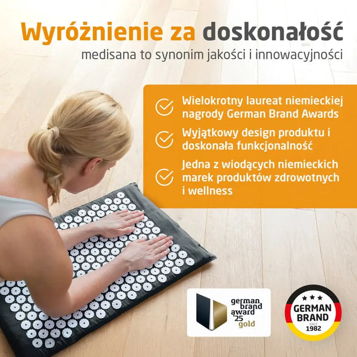 Medisana MM 100 акупресурна постелка с функция за нагряване