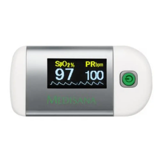 Medisana PM 100 Пулсомер Finger Silver Бял