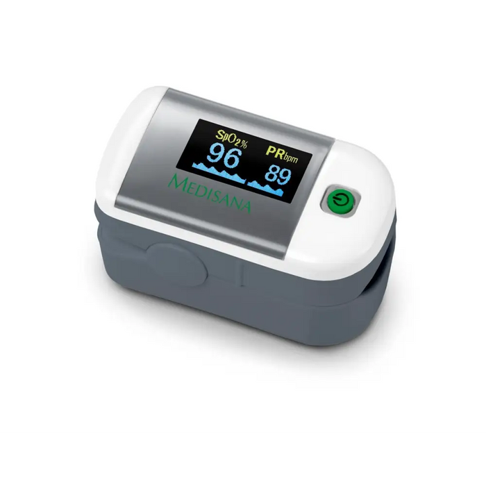 Medisana PM 100 Пулсомер Finger Silver Бял