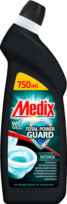 Почистващ гел за тоалетна Power Intense, 750 ml