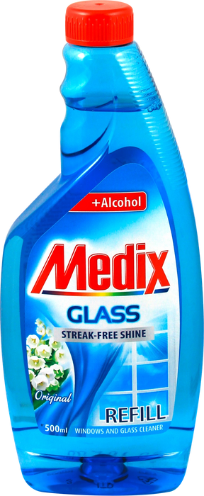 Препарат за стъкла Glass Streak - Free Shine, 500 ml