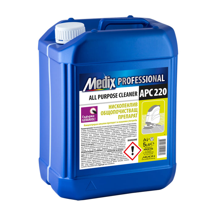 НИСКОПЕНЛИВ ОБЩОПОЧИСТВАЩ ПРЕПАРАТ 5 L MEDIX PROFESSIONAL