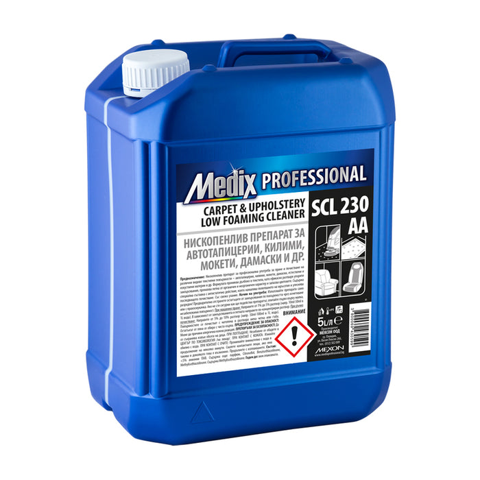 НИСКОПЕНЛИВ ПРЕПАРАТ ЗА КИЛИМИ И ДАМАСКИ 5 L MEDIX PROFESSIONAL