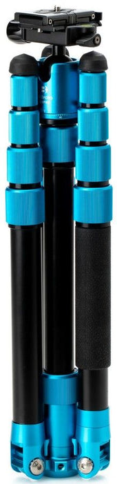 Статив meFoto - RoadTrip Pro Alu Series 1 6-in-1 + Ball Head, 40-153 cm, син