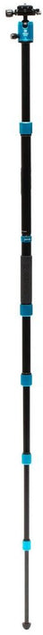 Статив meFoto - RoadTrip Pro Alu Series 1 6-in-1 + Ball Head, 40-153 cm, син