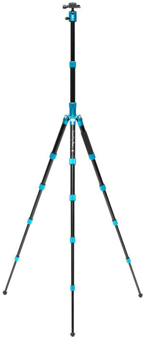Статив meFoto - RoadTrip Pro Alu Series 1 6-in-1 + Ball Head, 40-153 cm, син