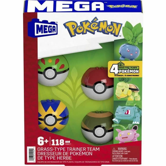 Строителна Игра Megablocks Pokemon HWR77