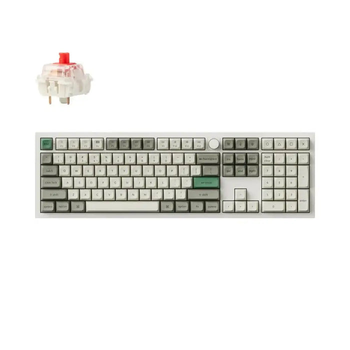 Механична клавиатура Keychron Q6 Max QMK Shell White