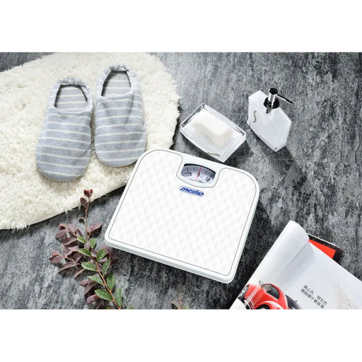 МЕХАНИЧЕН КАНТАР 130 KG MESKO MS 8160 БЯЛ