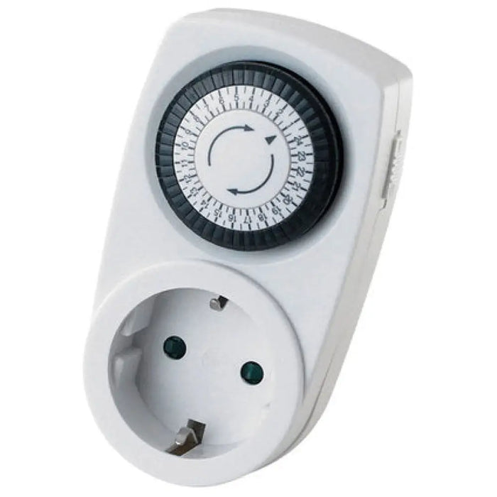 МЕХАНИЧЕН ТАЙМЕР С ЩЕПСЕЛ 24 Ч HOROZ