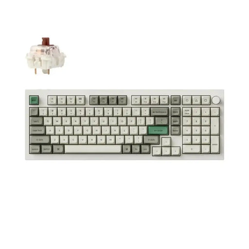 Механична клавиатура Keychron Q5 Max QMK Shell White