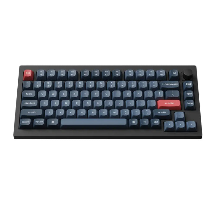 Механична клавиатура Keychron V1 MAX QMK 75% Carbon Black