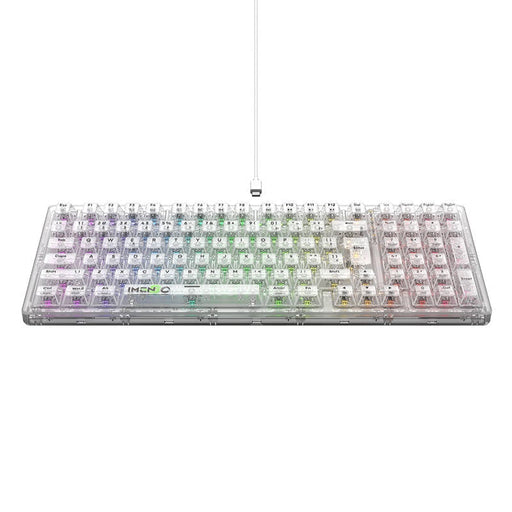 Механична гейминг клавиатура Havit KB875L RGB прозрачна