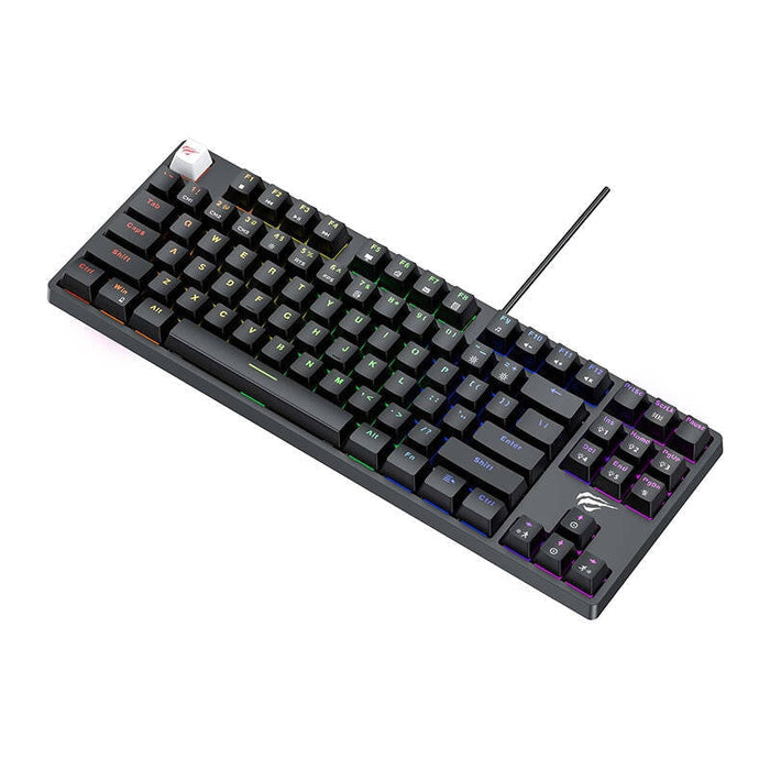 Механична гейминг клавиатура Havit KB890L RGB черна