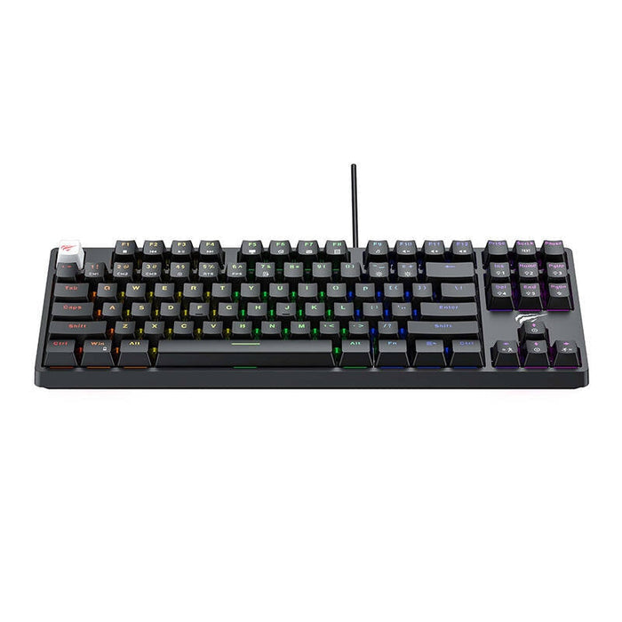 Механична гейминг клавиатура Havit KB890L RGB черна