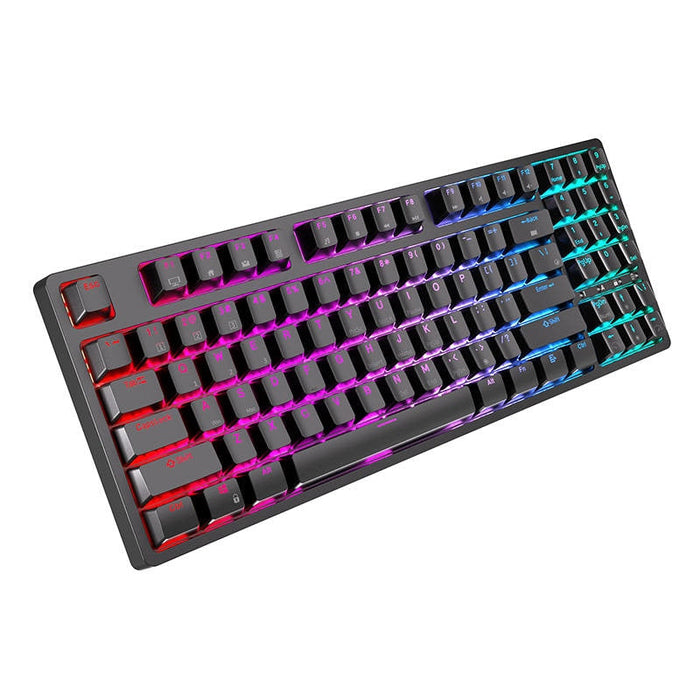 Механична клавиатура Royal Kludge RK92 RGB Red switch черна