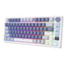 Механична клавиатура Royal Kludge RKM75 RGB Silver switch