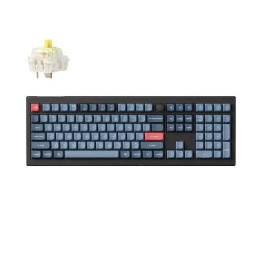 Механична клавиатура Keychron V6 MAX QMK Carbon Black