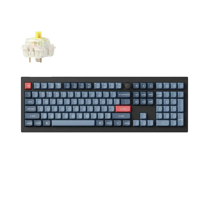 Механична клавиатура Keychron V6 MAX QMK Carbon Black