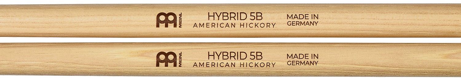 Палки за барабани Meinl - SB107 Hickory Hybrid 5B, бежови