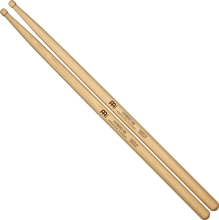 Палки за барабани Meinl - SB107 Hickory Hybrid 5B, бежови