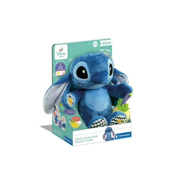Мека играчка със звук Stitch Многоцветен (Многоцветен)