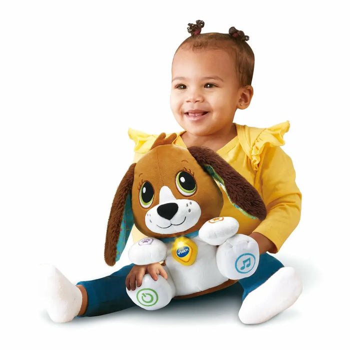 Мека играчка със звук Vtech Baby Doggie Talks With Me FR