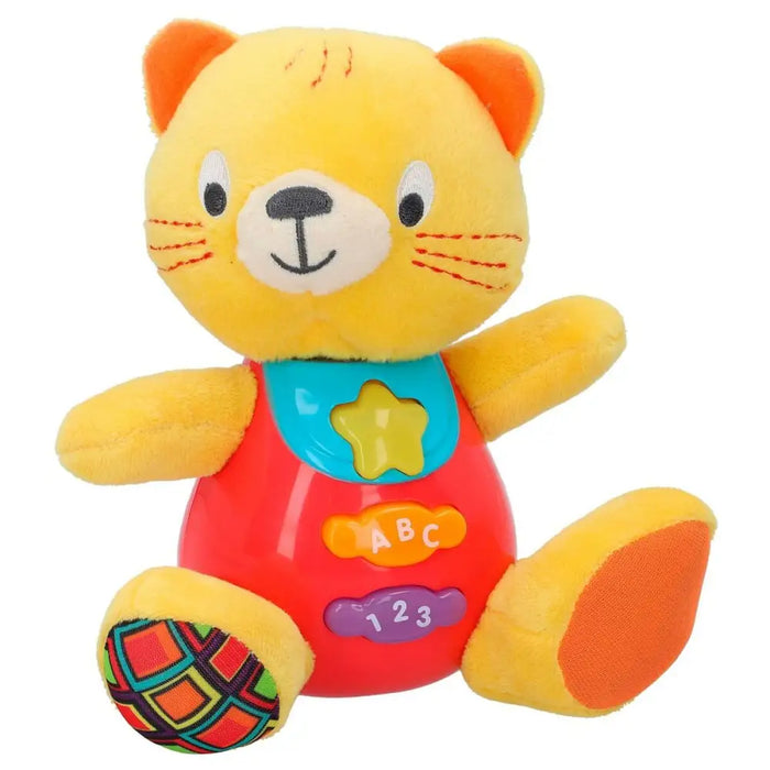 Мека играчка със звук Winfun Котка 16 x 17,5 x 10,5 cm (6