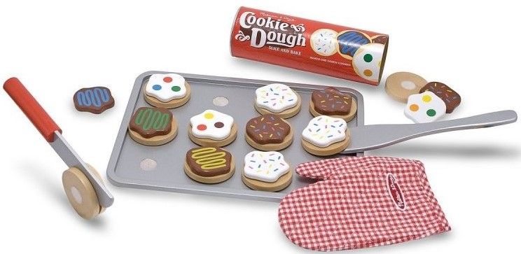 Игрален комплект Melissa & Doug - Дървени бисквитки