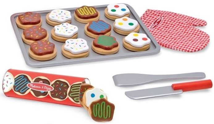 Игрален комплект Melissa & Doug - Дървени бисквитки