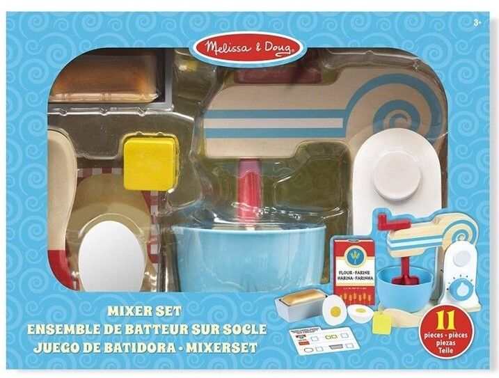 Детски дървен миксер Melissa & Doug - Направи десерт