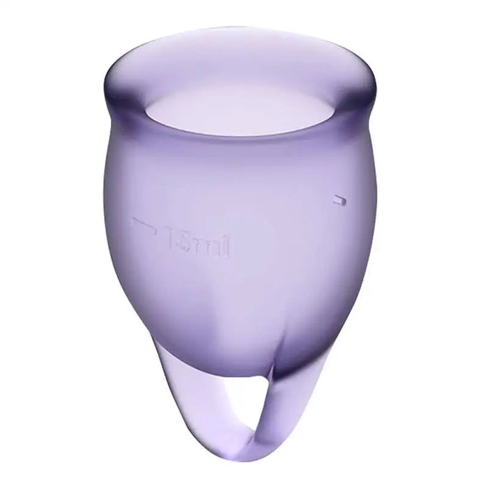 Менструална чашка Satisfyer Feel confident лилава