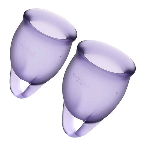 Менструална чашка Satisfyer Feel confident лилава