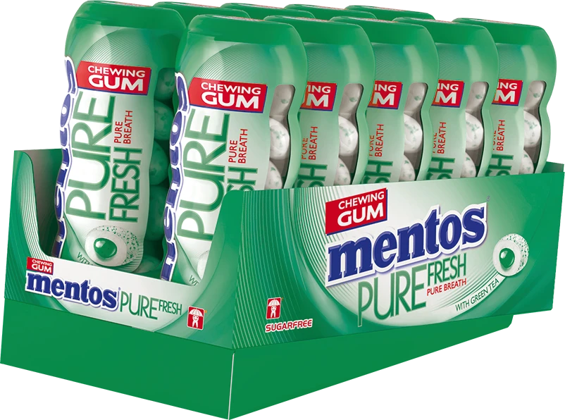 Дъвки без захар Spearmint Pure Fresh, 30 g