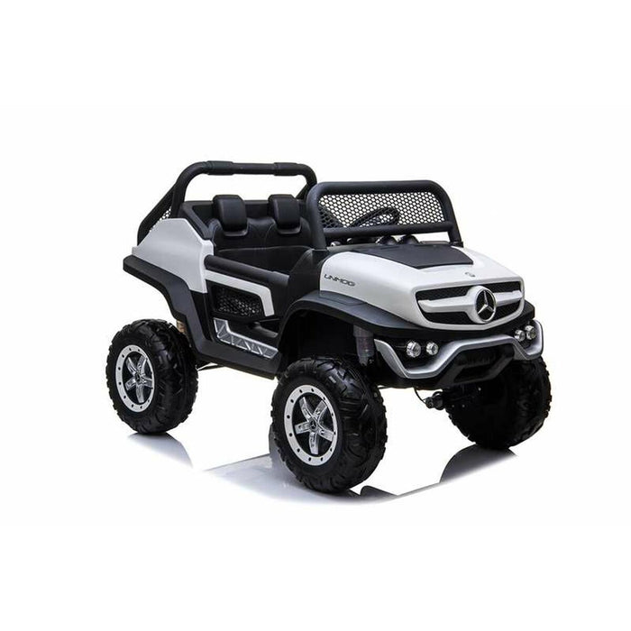 Детска Електрическа Кола Mercedes Benz Unimog Бял 12 V