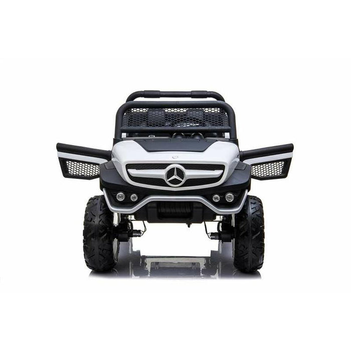 Детска Електрическа Кола Mercedes Benz Unimog Бял 12 V