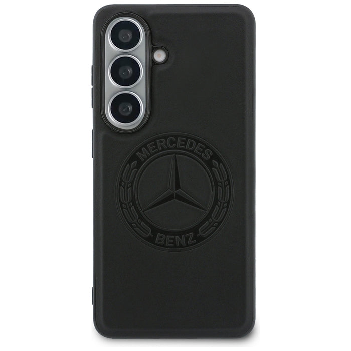 Кейс MagSafe за Samsung Galaxy S26 с винтидж лого на Mercedes - черен