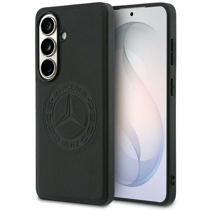 Кейс MagSafe за Samsung Galaxy S26 с винтидж лого на Mercedes - черен