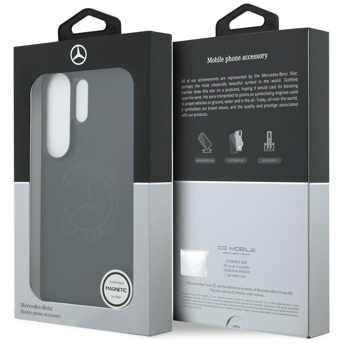 Калъф MagSafe за Samsung Galaxy S26 Ultra с винтидж лого на Mercedes - черен