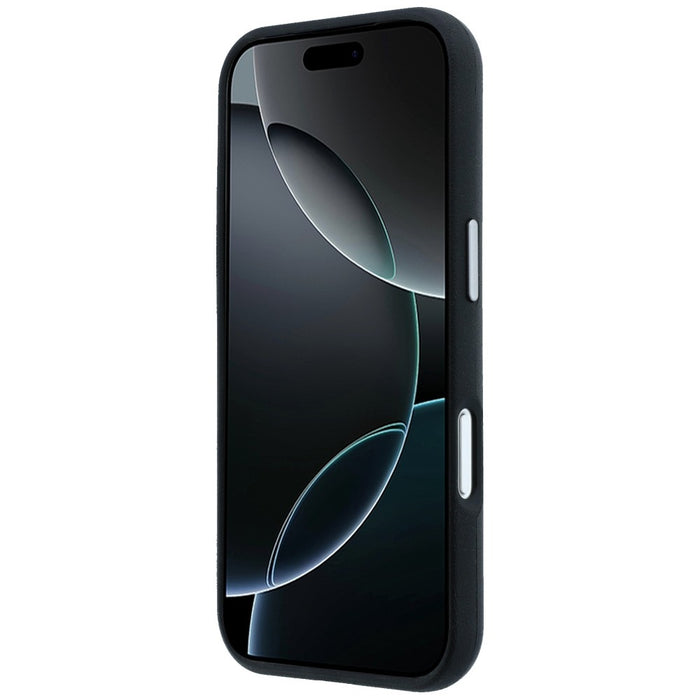 Кожен калъф Mercedes Iconic Line MagSafe за iPhone 17 Pro - черен