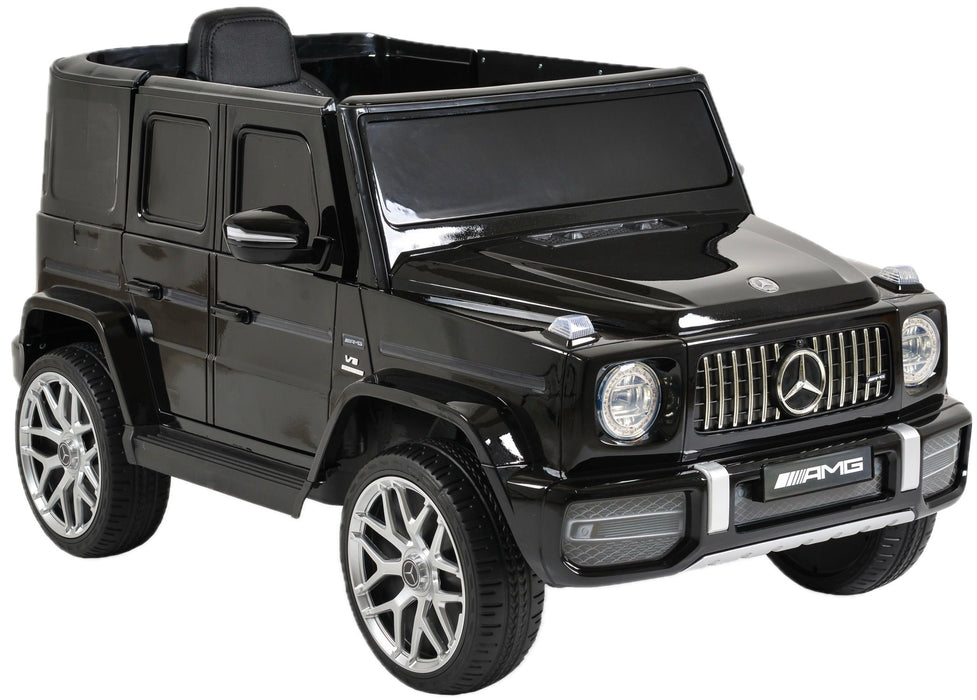 Акумулаторна кола Mercedes - AMG G63, черен металик