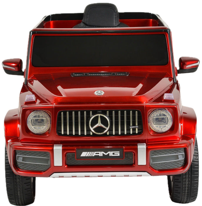 Акумулаторна кола Mercedes - AMG G63, червен металик