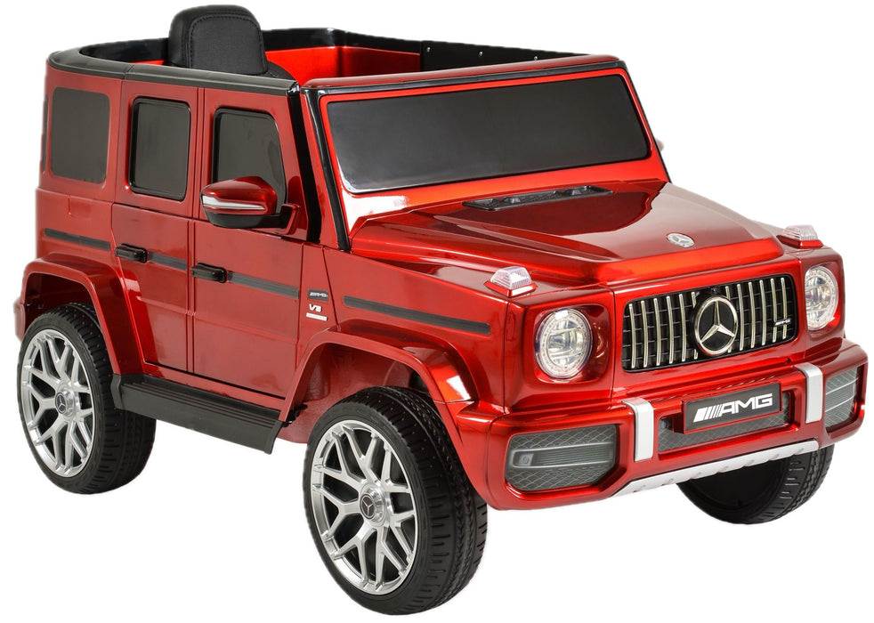 Акумулаторна кола Mercedes - AMG G63, червен металик