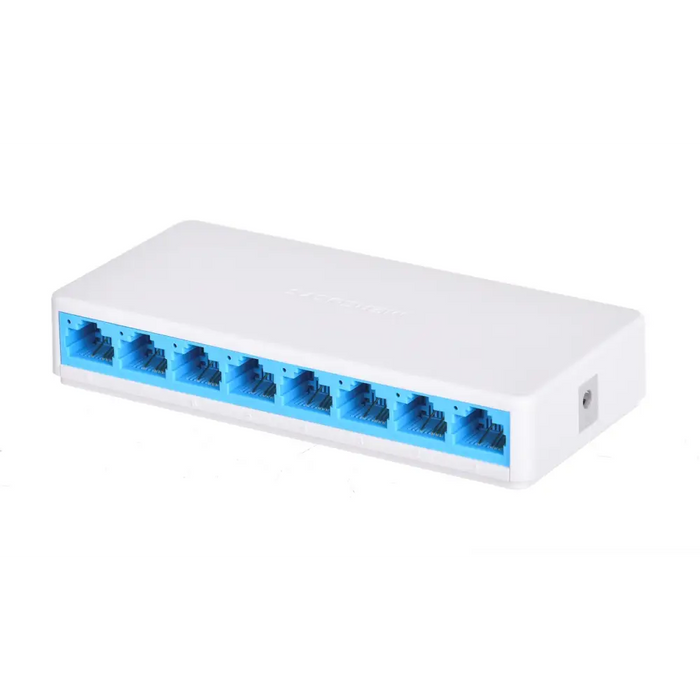 Mercusys 8-портов 10/100Mbps настолен комутатор