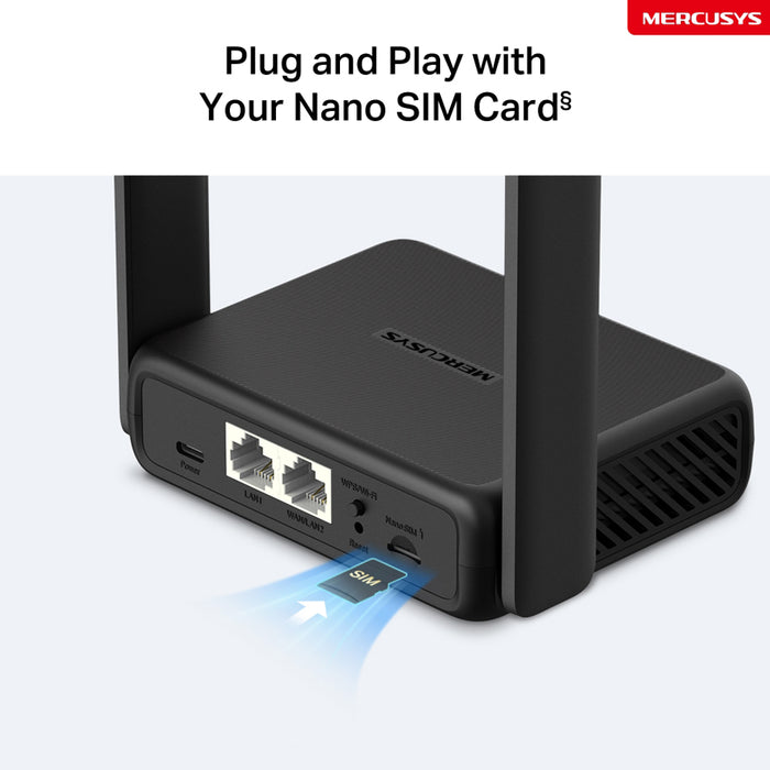 РУТЕР MERCUSYS MB113-4G 4G Single-band, WI-FI 4