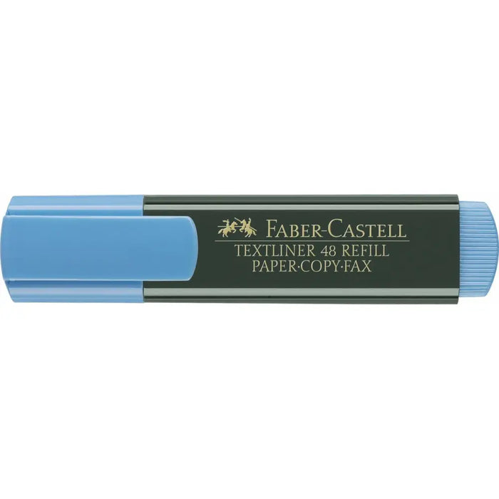 Маркер Faber-Castell TEXTLINER 48 Син (10 броя)