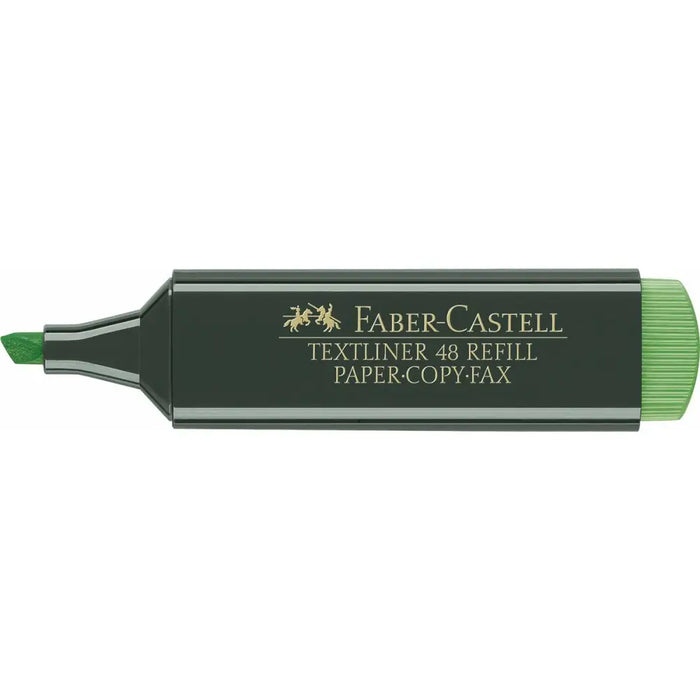 Маркер Faber-Castell TEXTLINER 48 Зелен (10 броя)